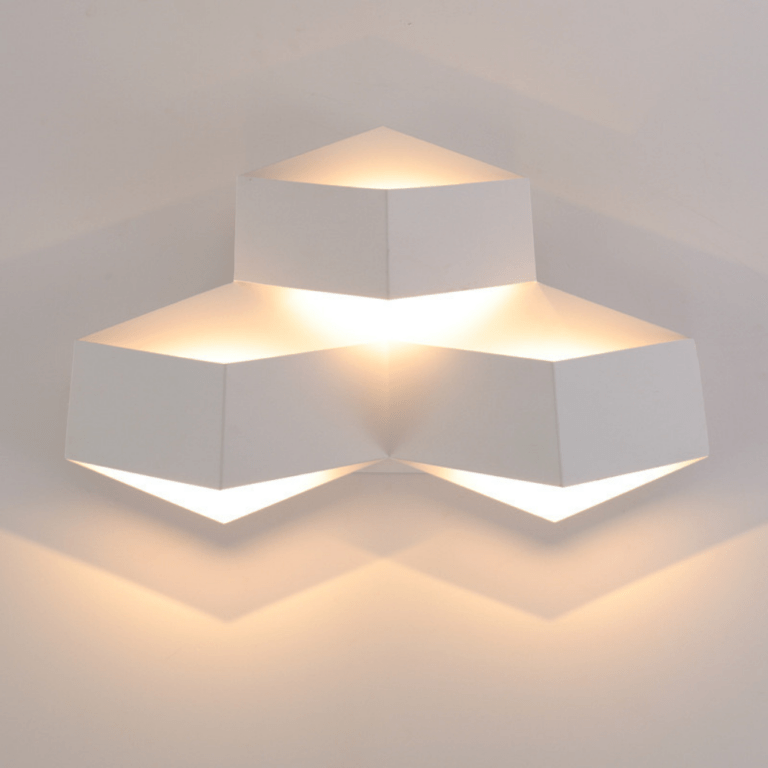 Inoleds White 3D Wall Lamp (1)