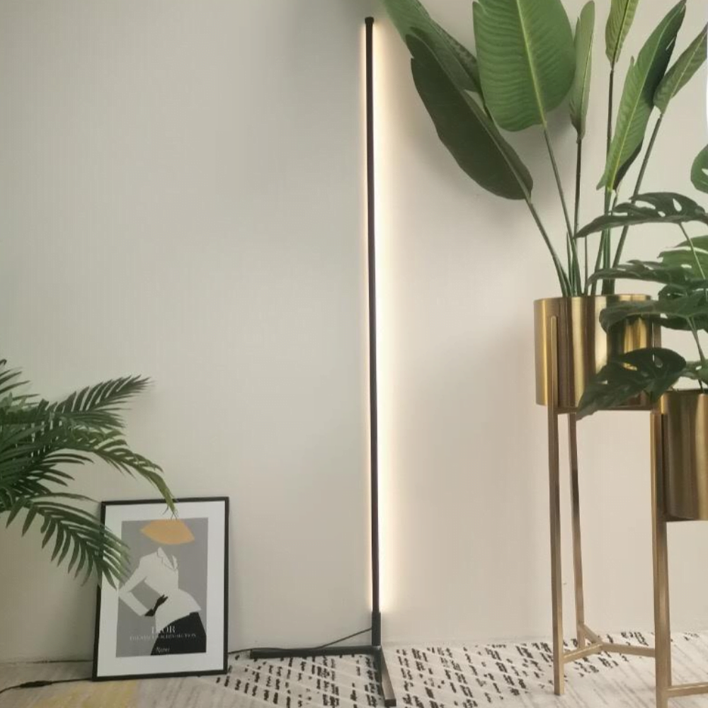 corner lamp with warm color